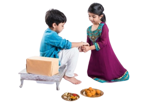 celebrating raksha bandhan with kids